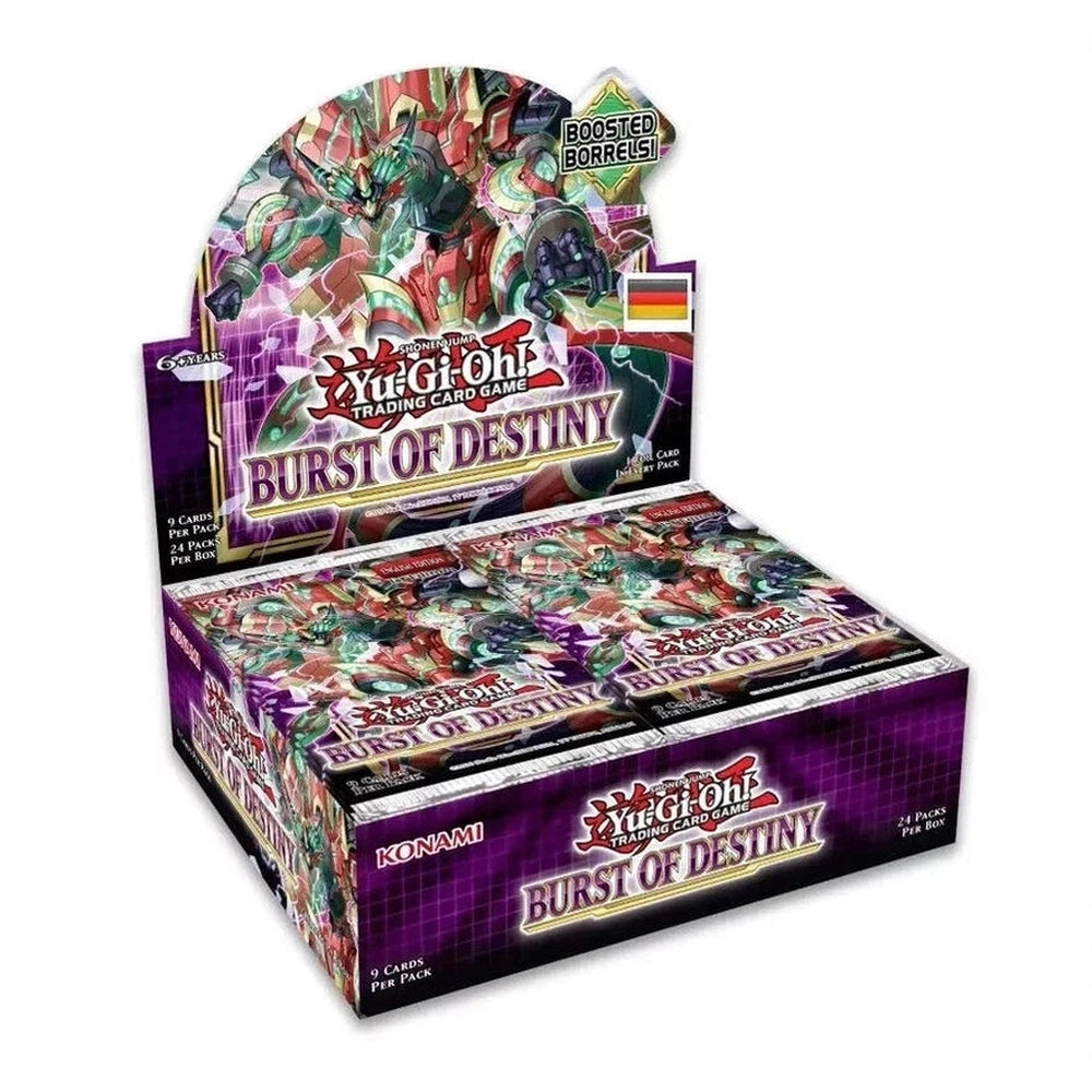 Yu-Gi-Oh! - Burst of Destiny 1st Edition Auflage - Display - Englisch EN - SouthWestTradingTeam GbR