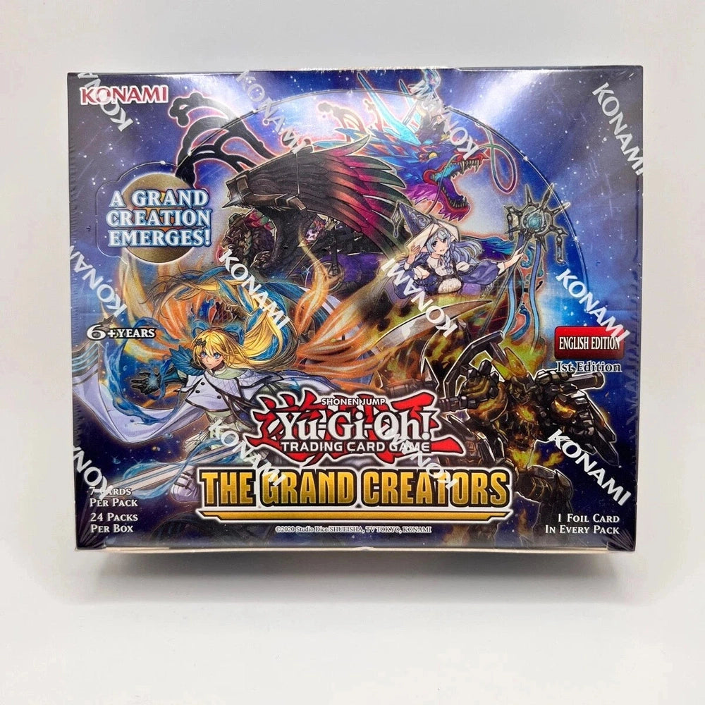Yu-Gi-Oh! - The Grand Creators 1st Edition Auflage - Display - Englisch EN - SouthWestTradingTeam GbR