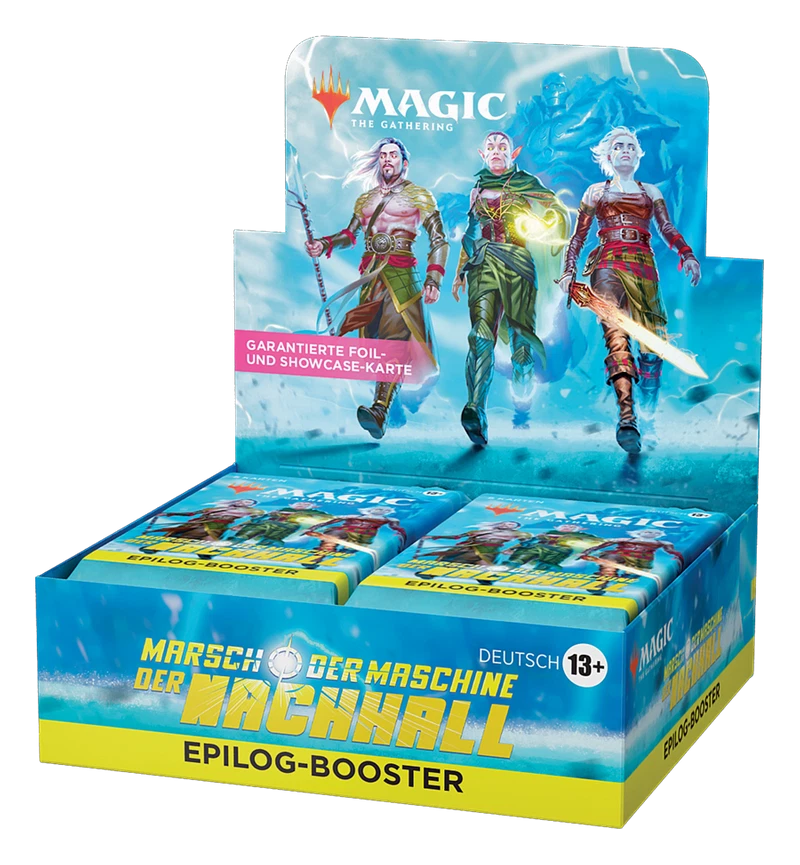 Magic: The Gathering - Marsch der Maschine "Der Nachhall" - Epilog-Booster Display