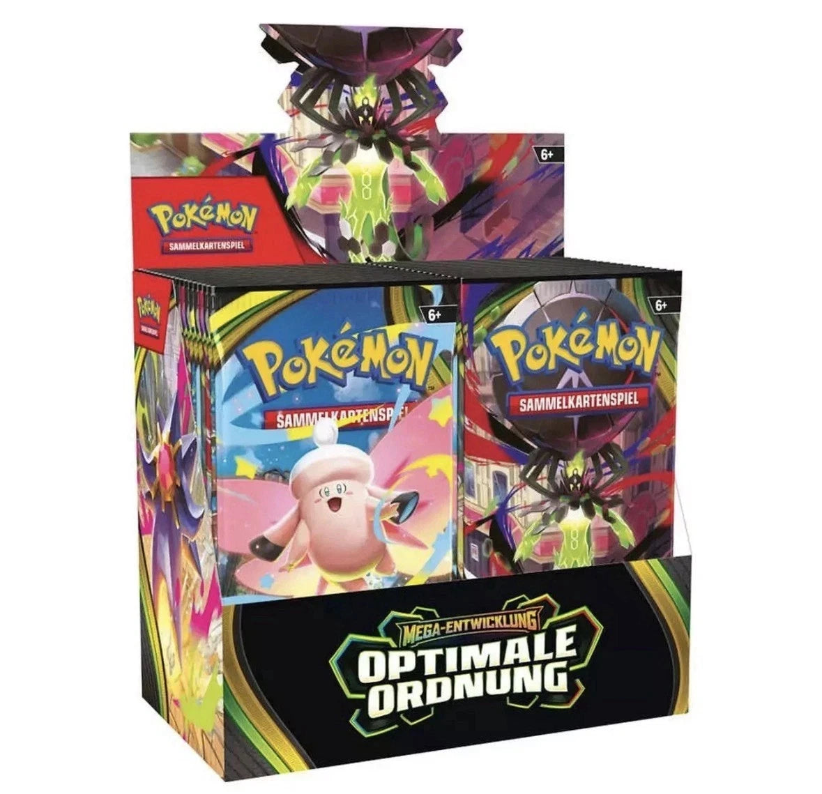 Pokémon - Optimale Ordnung - 36er Booster-Display