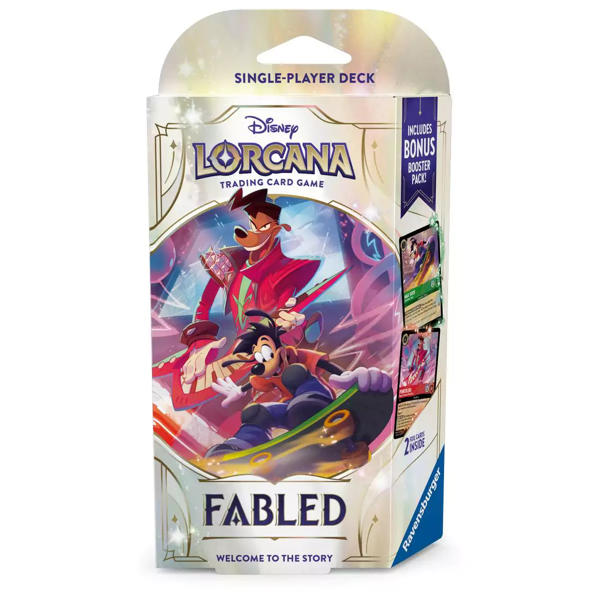 Disney Lorcana - Single Player Decks Fabled Max & Powerline (Englisch, Neu & OVP)