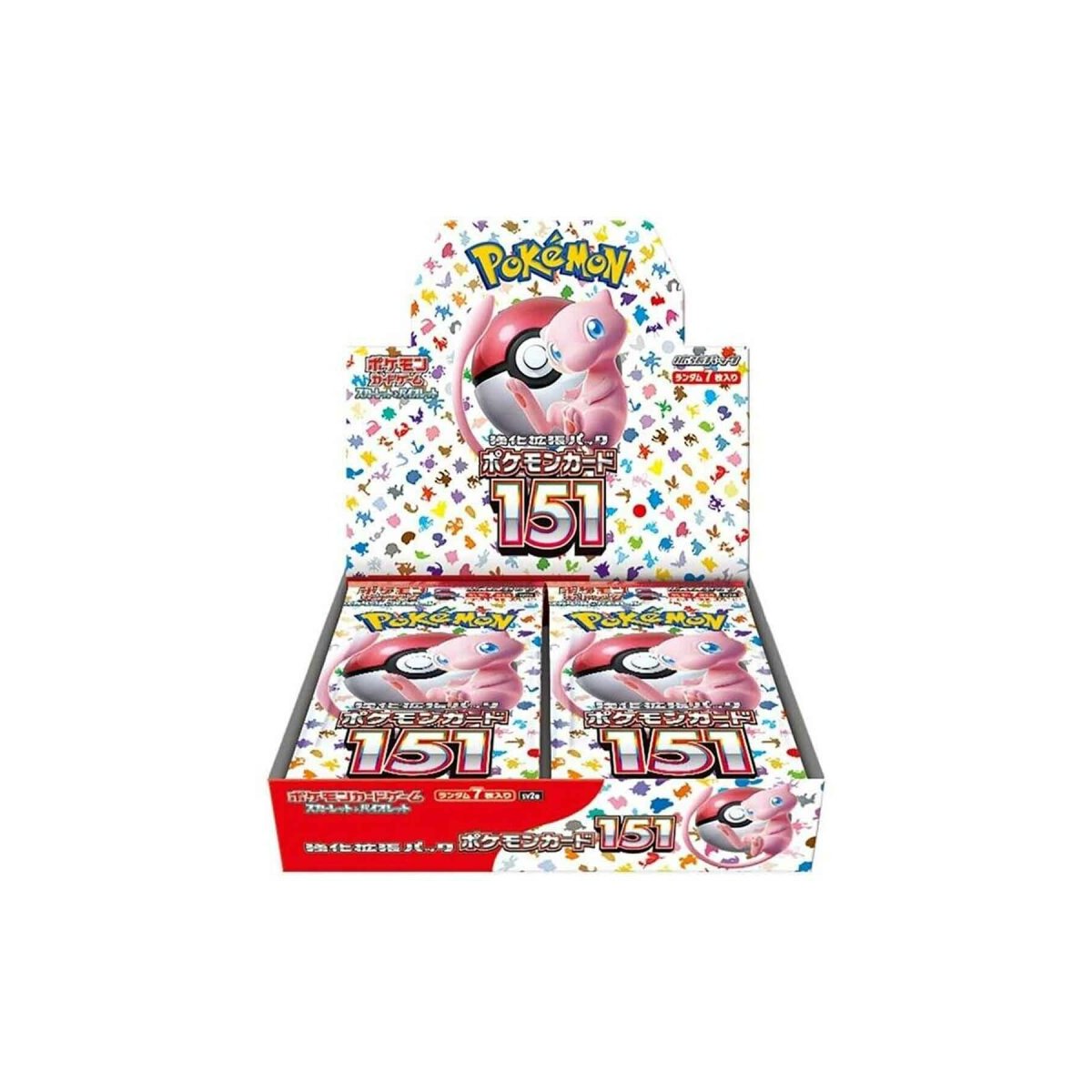 Pokémon - 151 - Booster Display (Japanisch, Neu & OVP)