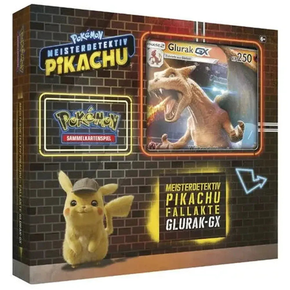 Pokémon - Meisterdetektiv Pikachu - Fallakte Glurak GX - Box Set - Deutsch DE - SouthWestTradingTeam GbR