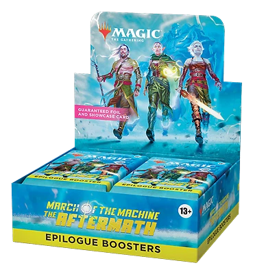 Magic: The Gathering - March Of The Machine "The Aftermath" - Epilogue-Booster Display