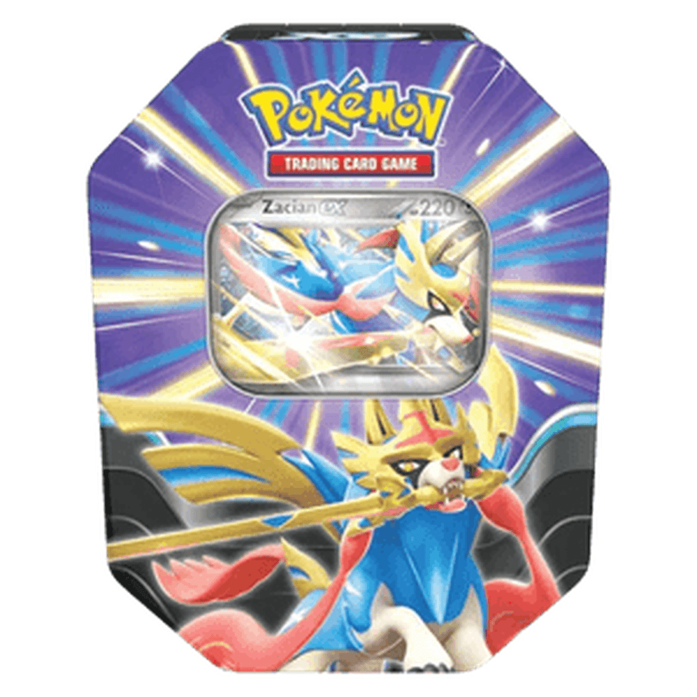 Pokémon - Slashing Legends Tin Zacian ex - Tin-Box - Deutsch DE - SouthWestTradingTeam GbR